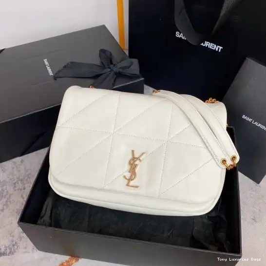 Tony Luxuries 4.3 YSL IN JAMIE SMALL SUEDE-26*15*7CM 0529